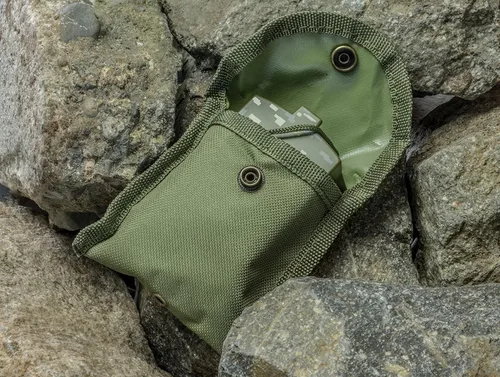 Vista 6 de SE CC4580 Militar lensático/Avistamiento prismático Brújula con bolsa