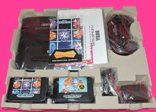 Vista 2 de Sega Genesis 2 Console Sonic the Hedgehog 2 Bundle Pack