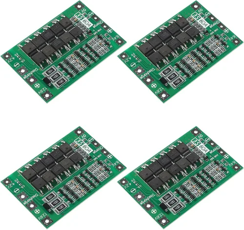 Vista 11 de 4 unids 3S 11.1V 12V 25A 18650 Li-ion batería de litio placa de protección PCB con circuito equilibrado sobre descarga de carga sobre protección