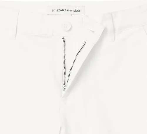 Vista 5 de Tienda Essentials Women's 5" Inseam Chino Short (Available in Straight and Curvy Fits)