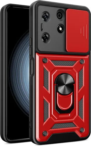 Vista 70 de Compatible con Tecno Camon 18P Bracket Shell, Slide Camera Lens Cover Case Azul