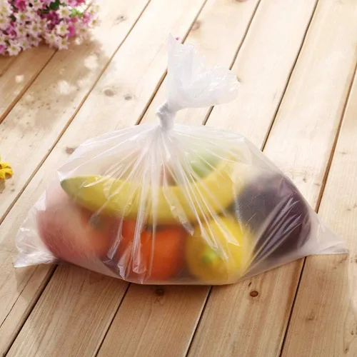 Vista 3 de Bolsa de plástico para productos de 12 x 16 pulgadas en rollo, bolsa transparente para pan y comestibles, 350 bolsas/rollo