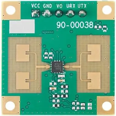 Vista 3 de HLK-LD1115H-24G Módulo de radar de presencia humana 15M LD1115H Sensor de presencia humana Detección de micromovimiento Módulo de radar de inducción