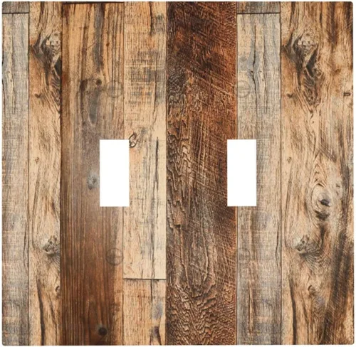 Vista 154 de Placa decorativa para interruptor de luz, medusas, tortugas marinas, fantasía, océano, 2 bandas, 1 palanca, 1 placa de pared dúplex, cubiertas