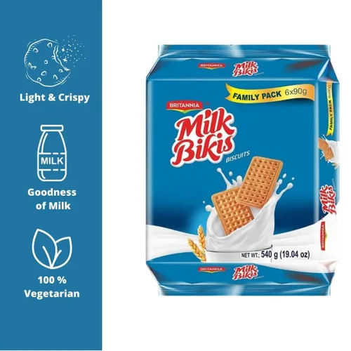 Vista 6 de Britannia Caja de valor saludable Paquete variado de galletas y galletas Aperitivos para desayuno y té Deliciosas galletas de comestibles