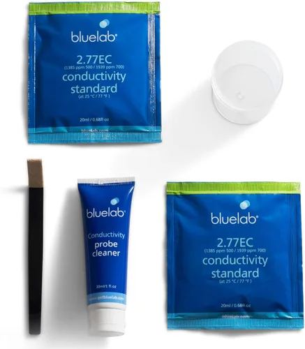 Vista 7 de Bluelab CAREKITPHCON Kit de cuidado de sondas para pH y conductividad (TDS) sondas y bolígrafos con 4 soluciones y limpiadores, kit de limpieza