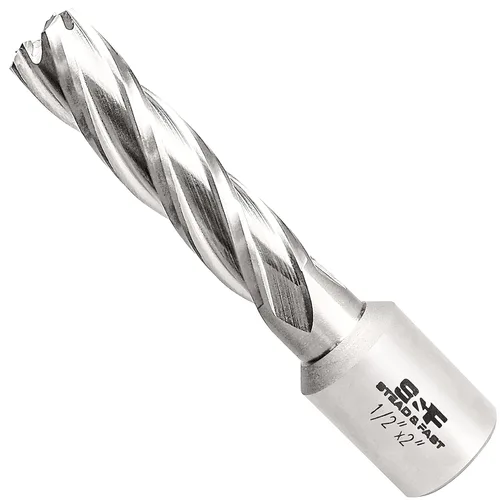 Vista 26 de S&F STEAD & FAST Cortador Anular, 1" de Diámetro x 1" de Profundidad de Corte para Prensa de Taladro Magnético, Broca de Taladro Magnético