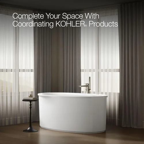 Vista 6 de KOHLER 24001-W1-0 Bañera Sunstruck, color blanco