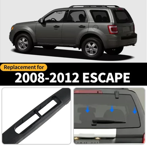 Vista 2 de Conjunto de Escobilla Limpiaparabrisas Trasera, Escobillas Limpiaparabrisas del Parabrisas Trasero Accesorios del Brazo de Repuesto para Ford Escape