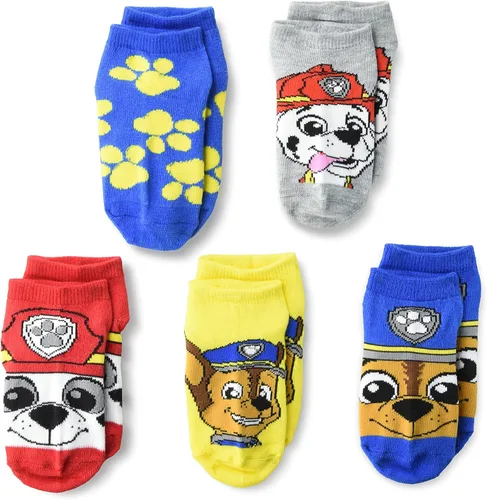 Vista 2 de Paw Patrol - Calcetines cortos para niños (5 unidades)
