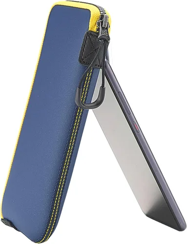 Vista 5 de Funda de neopreno OneJoy para teléfono, funda protectora ligera para celular con gran abertura de cremallera, bolsillo interior, aislante térmico
