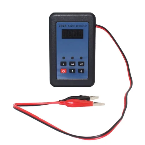 Vista 6 de LB78 Generador de señal de pantalla LCD, 4-20mA/0-10V/mV Resistencia Medidor de voltaje de corriente Voltímetro Fuente de voltímetro Calibrador