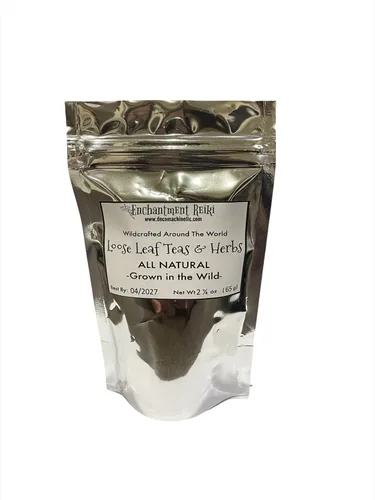 Vista 4 de Reiki Charged Alkaline Master Tea Hierbas secas de hojas sueltas Bardana Raíz de diente de león Saúco Bendito Cardo Bendito Limpieza alcalinizante