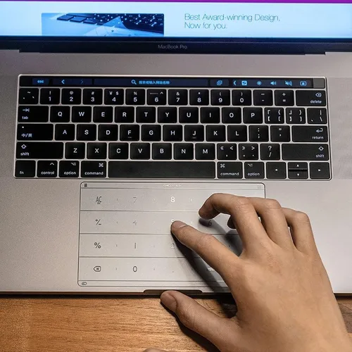 Vista 9 de Nums Teclado numérico inteligente para Surface Pro 789X Surface Laptop todos los modelos, protector de panel táctil, excelente experiencia táctil