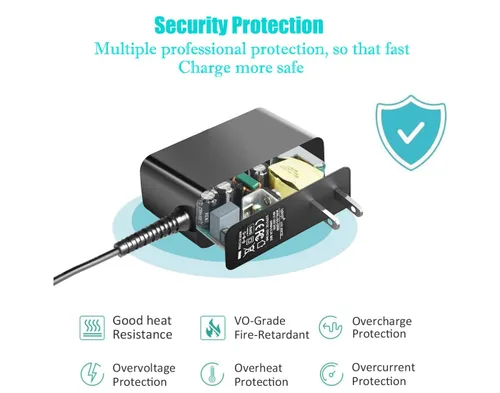 Vista 6 de UpBright Adaptador de 12 V CA/CC compatible con Alesis Recital 88 61 88 teclas teclado de piano digital de 61 teclas con teclas de tamaño completo