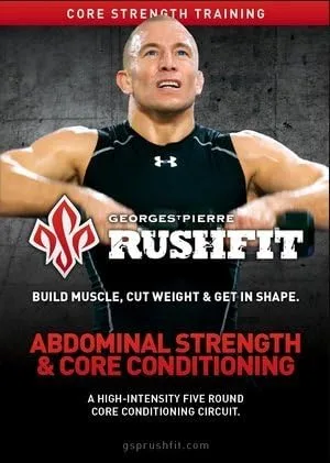 Vista 3 de Rushfit Georges St-Pierre el mejor programa de entrenamiento hogareño de 8 semanas.