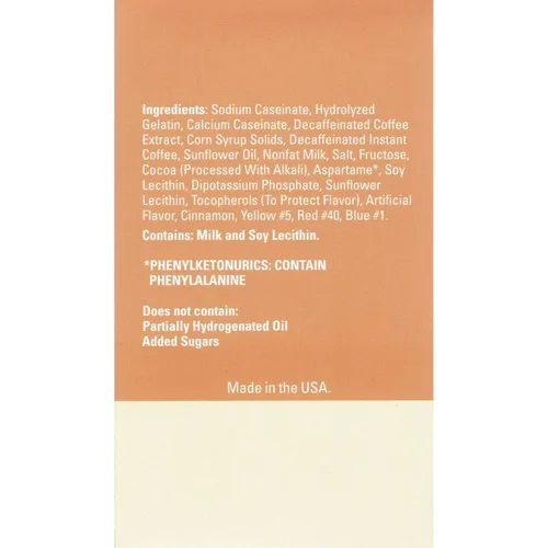 Vista 3 de Nutmeg State Nutrition - Cappuccino alto en proteínas - Bajo en carbohidratos, apto para dieta cetogénica, mezcla de bebida caliente instantánea