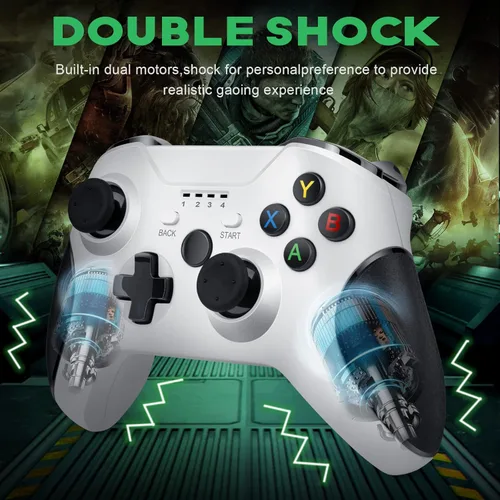 Vista 4 de ASUNCELL Wireless Controller for Xbox One Xbox Series XS gamepad Wireless video Wireless Controller with Dual Vibration and Audio Jack game