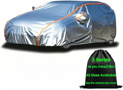 Vista 31 de Cubierta de Vehículo Impermeable Deportiva Pequeña de ANITANT, Cubierta de Nieve para Vehículo, Cubiertas de Coche para Automóviles Impermeables