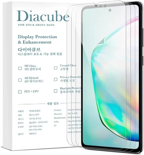 Vista 18 de Paquete de 3 protectores de pantalla flexibles de TPU EPU para Samsung Galaxy Note 9 [no de vidrio] [0.1S Desbloqueo de huellas dactilares]