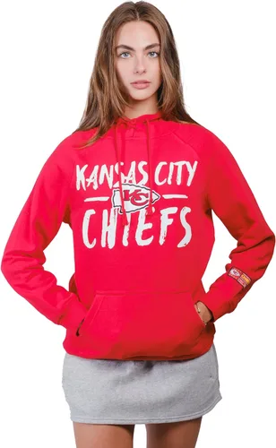 Vista 12 de Ultra Game Sudadera con capucha oficial de la NFL con cuello de lazo súper suave para mujer