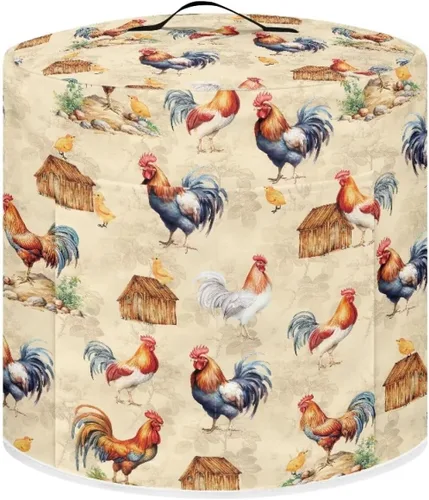 Vista 11 de Cubierta aislada para aparatos de olla a presión, también apta para olla arrocera, freidora de aire y olla de barro, cubierta antipolvo de 6 cuartos