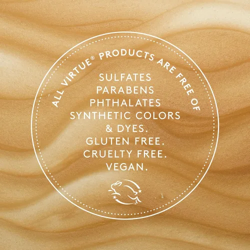Vista 9 de VIRTUE Champú de recuperación sin sulfato con queratina y aceite de semilla de baobab para cabello dañado, color seguro