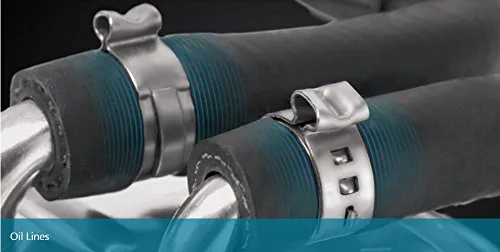 Vista 4 de Oetiker 16700013 Oetiker Stepless - Abrazadera de oreja sin escalones, una oreja, rango de identificación de abrazadera, 0.472 in (cerrado) - 0.571