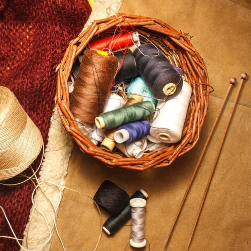 Vista 6 de 2 agujas de tejer de bambú de una sola punta para tejer ganchillo suministros para principiantes hechos a mano proyectos de tejer DIY