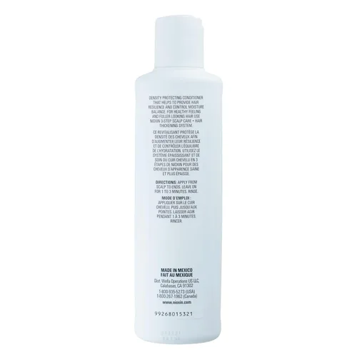 Vista 10 de Acondicionador Nioxin Scalp + Hair Thickening System 2 Para cabello natural o sin tratar con adelgazamiento progresivo Con Niacinamida y Biotina