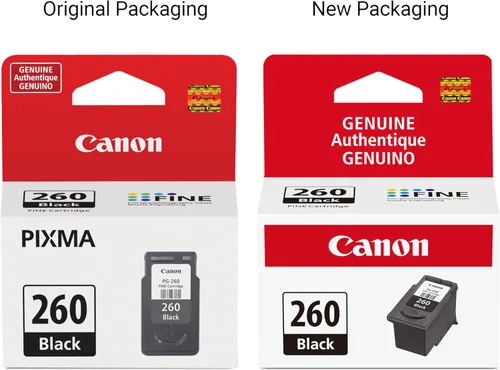 Vista 4 de Canon PG-260 - Cartucho de tinta negro genuino, compatible con TS5320/6420/6420a, TR7020/7020a