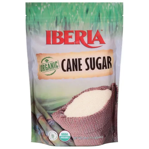 Vista 4 de Iberia Azúcar de caña orgánica, 1.5 lb (paquete de 3)