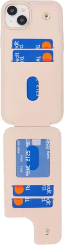 Vista 608 de Lipvina Funda para iPhone X/XS con Portador de Tarjetas, Portador de Tarjetas de Crédito, Soporte de Anillo con Atril, Funda Tipo Cartera Plegable
