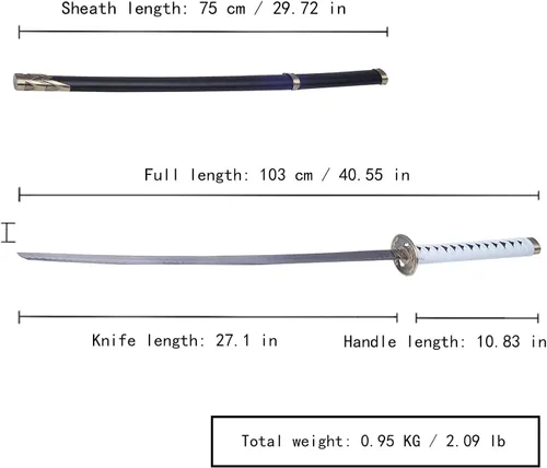 Vista 2 de Espada de acero al carbono Devil Vergil Yamato, espada de rebelión de Dante, Katana de metal real, juego de reina roja de espuma Nero, réplica