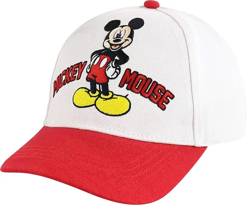 Disney Boys Baseball Cap, Mickey Mouse Adjustable Toddler Hat, Ages 2-4 Or Boy Hats for Kids Ages 4-7