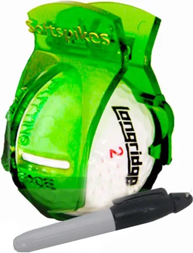Softspikes BLM8006 Golf Ball Alignment Tool , Green