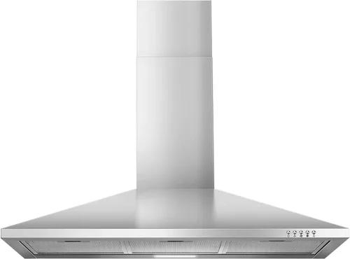 Vista 13 de SNDOAS Campana extractora de 24 pulgadas, 450 CFM Campana extractora negra para montaje en pared, Campana extractora de cocina convertible