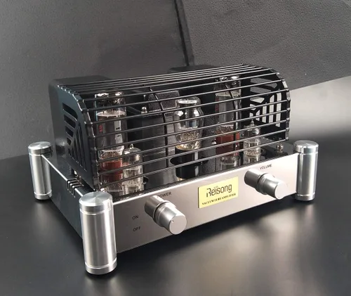 Amplificador de Tubo Estéreo de Audio Hi-Fi A10 EL34 Clase A de Extremo Único