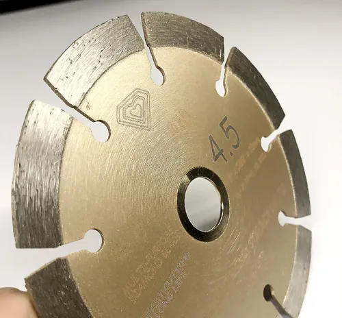 Vista 3 de Paquete de 2 ALSKAR DIAMOND USA ADLSS 4-1/2 pulgadas de corte seco o húmedo, cuchillas segmentadas de diamante de uso general para sierra