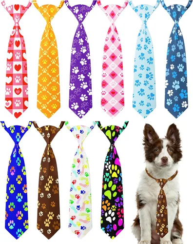 Vista 81 de PET SHOW Paquete de 10 corbatas para perros de feliz cumpleaños