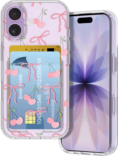 Vista 35 de Petocase para iPhone Air Funda con Billetera Ranura para Tarjetas Ultra Delgada Flexible TPU Gel Goma Suave Silicona Protectora para Apple iPhone 17