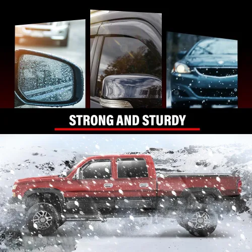 Vista 2 de G-PLUS Guardabarros 4 piezas, compatibles con Chevy Silverado/GMC Sierra 1999-06