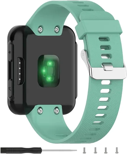 Vista 21 de Compatible con la correa Garmin Forerunner 35, bandas de repuesto de silicona Solf para reloj Garmin Forerunner 35