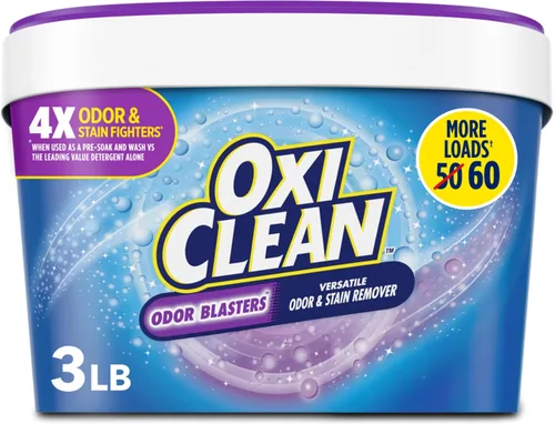 Vista 11 de OxiClean Odor Blasters Polvo versátil removedor de olores y manchas, 5