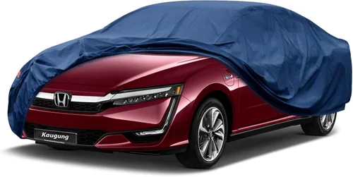 Vista 106 de Kaugung Funda impermeable pesada para automóvil, ajuste personalizado para Ford Mustang GT/Shelby/Cobra/Bullitt (1970-2025), cubierta exterior