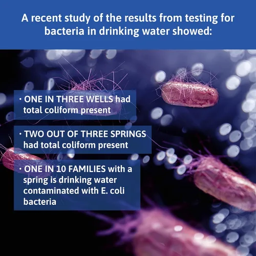 Vista 5 de Exploro® Kit de prueba de agua de bacterias, kit de prueba de agua de estanque, kit de prueba de agua de piscina, kits de prueba de agua para agua