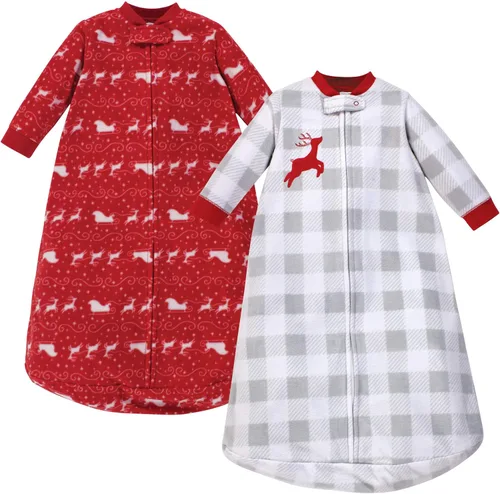 Vista 18 de Hudson Baby - Saco de dormir unisex de manga larga para bebé de forro polar