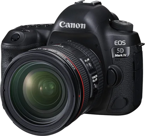 Vista 3 de Canon EOS 5D Mark IV Cámara SLR digital de marco completo con EF 0.945-2.756 in f/4L IS USM Kit de lente (renovado)