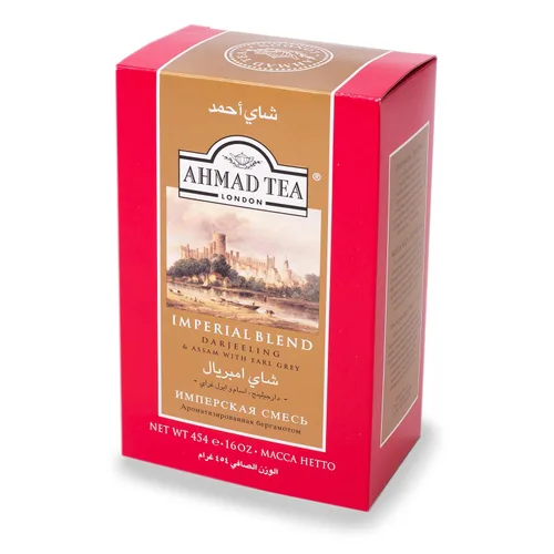 Vista 11 de Ahmad Tea Té negro, hoja suelta de Ceilán Opa, 16.01 oz, sin cafeína y sin azúcar