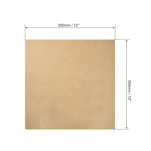 Vista 2 de uxcell Hoja acrílica fundida transparente blanca, 12 x 12 pulgadas, 0.118 in de grosor, tablero acrílico de plástico PMMA para proyectos